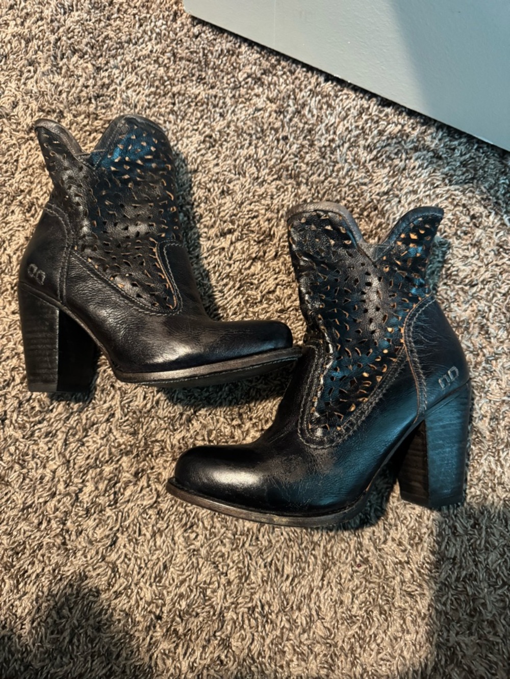 Bed Stu Irma heeled ankle boots 8.5 - Picture 2 of 6